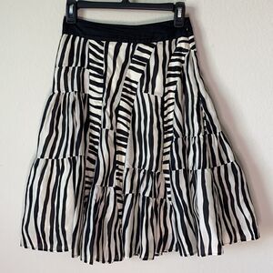 Geometric Silk Skirt by Lie size 0